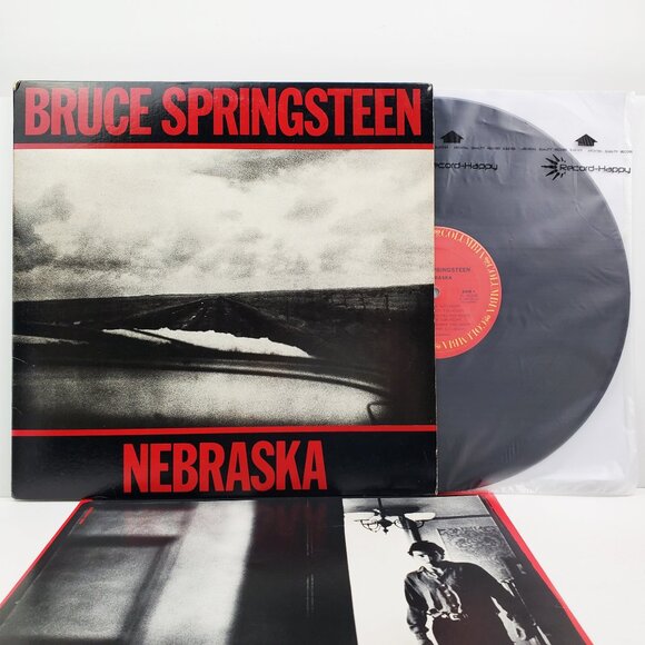 Bruce Springsteen Nebraska Vinyl Record 1982 Original Pressing Inner 38358 VG+ - Picture 1 of 11
